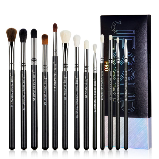 Eye Makeup Brushes Set Professional Eye Blending Brush Synthetic Blends Shadow Crease Pencil Smoky T338