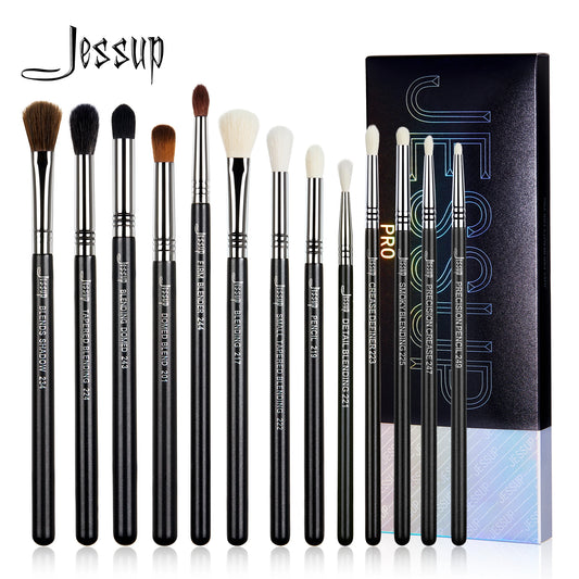 Eye Makeup Brushes Set Professional Eye Blending Brush Synthetic Blends Shadow Crease Pencil Smoky T338
