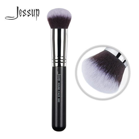 Powder Brush Makeup Face Beauty Tool Synthetic Hair Foundation Blending Cosmetic round 082